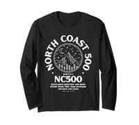 NC500 North Coast 500 Scotland Road Trip Gift Long Sleeve T-Shirt