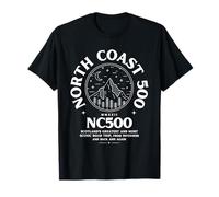 NC500 North Coast 500 Scotland Road Trip Gift T-Shirt