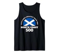 NC500 North Coast 500 Scotland Road Trip Souvenir Gift Tank Top