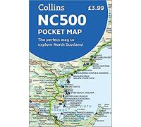NC500 Pocket Map [The perfect way to explore North Scotland] Hardcover 27 May