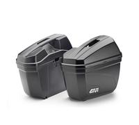 NC700S 2012 GIVI E22N SIDE CASE x 2 HARDBAGS PANNIERS E22 PAIR Monokey Cases
