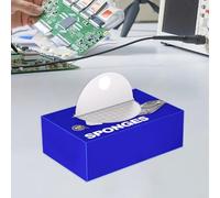 NC800 Cleaning Sponge for PCB Motherboards, Solder Flux & Camera Lens Cleaning - Non-Abrasive, Reusable Foam Tool, 800 pcs per Box, Industrial-Grade