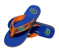 NCAA Florida Gators Womens Sequin Flip FLop- Team Color, Large