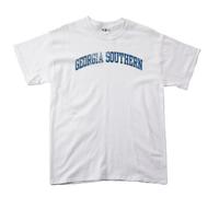 NCAA Georgia Southern Eagles 100-Percent Pre-Shrunk Vintage Arch Short Sleeve Tee, Medium, White