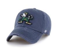 47 Brand Strapback Cap - WEATHERED Notre Dame Fighting navy