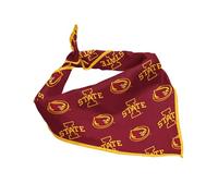 NCAA Officially Licensed Bandana for Dogs and Cats | Fits Pets Great Gift Idea | Easy-to-Tie (Small, Iowa State Cyclones)