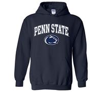 NCAA Officially licensed College - University Team Color Arch Logo Hoodie - Blue -