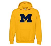 NCAA Officially Licensed College - University Team Color Primary Logo Hoodie - Yellow - S