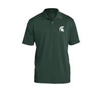 NCAA Primary Logo, Team Color Polo, College, University, Michigan State Spartans Forest, Medium
