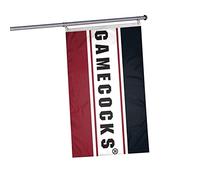 NCAA South Carolina Gamecocks Unisex Double Sided 3' x 5' Team Logo Horizontal Flag, Horizontal 3' x 5', One Size