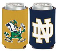NCAA University Notre Dame Fighting Irish 1 Pack 12 oz. 2-Sided Can Cooler