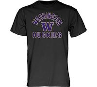 NCAA Washington Huskies Mens T Shirt Line Up Secondary Color, Washington Huskies Black, XX-Large