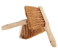 NCaan 2pk Soft Coco Hand Brush - Soft Natural Coco Bristles - Heavy Duty Wooden Scrubbing Brush