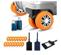 NCANBUS 16-Pack Luggage Wheel Covers,