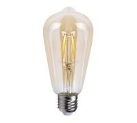 NCC-Licht LED Light Bulb E27 Vintage Edison ST64 Rustika 4 W Gold Extra Warm White 2500 K Replacement for 35 W Incandescent Bulb