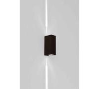 NCC-Licht LED Outdoor Wall Light Black Up & Down 6W 6000K Thin Lens