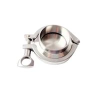NCCNATMHP 0.5-10" End Cap Tri Clamp Set 304 Stainless Sanitary Clamp +Gasket + End Cap(SUS316L PTFE,154mm K167)