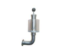 NCCNATMHP 1.5" Tri Clamp 0.2-2.2 Bar Adjustable Pressure Relief Valve SUS304 Stainless Steel