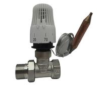 NCCNATMHP Brass 2 way Straight thermostatic radiator valve(DN25)
