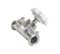 NCCNATMHP DN10/15/20/25/32/40 x 0.5" 1.5" Tri Clamp Diaphragm Valve SUS316L Stainless(DN15)