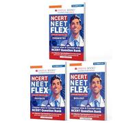 NCERT NEET FLEX - Physics, Chemistry, Biology (Set of 3 Books) | Chapter-wise & Topic-wise | NCERT Question Bank