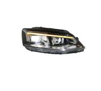 NCGLEQVW Car Headlights Compatible For Jetta Mk6 Headlight 2011-2018 R8 Head Lamp DRL Signal Projector Lens Automotive Accessories(Headlight No Bulb)