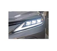 NCGLEQVW Car Styling For Head Lamp Compatible For Toyota Camry Headlight 2018-2022 Headlights Camry DRL Turn Signal High Beam Angel Eye Projector