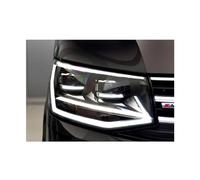 NCGLEQVW Car Styling Head Lamp Compatible For VW Caravelle T5 T6 Headlights 2014-2019 Headlight DRL Lens Double Beam Bi-Xenon Accessories(5000K)