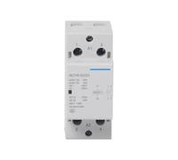 NCH8 20A 25A 40A 63A Din Rail Household AC Contactor 220V 230V 380V 400V 1NO1NC 2NO 2NC 4NO 1 Single 3 Three Phase 1Pcs(NCH8-25,2NC)