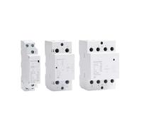 NCH8 20A 25A 40A 63A Din Rail Household AC Contactor 220V 230V 380V 400V 1NO1NC 2NO 2NC 4NO 1 Single 3 Three Phase(NCH8-40,2NO2NC)
