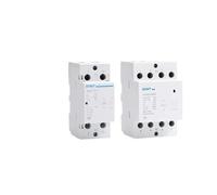 NCH8 20A 25A 40A 63A Din Rail Household AC Contactor 220V 230V 380V 400V 1NO1NC 2NO 2NC 4NO 1 Single 3 Three Phase(NCH8-63,1NO1NC)