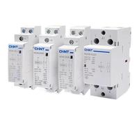 NCH8 20A 25A 40A 63A Din Rail Household MIni AC Contactor 220V 230V 400V 63/22 63/40 40/40 40/22 1NO 1NC 2NO 2NC 4NO 2P 4P(20A 4NO)