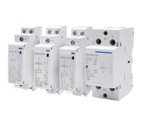 NCH8 20A 25A 40A 63A Din Rail Household MIni AC Contactor 220V 230V 400V 63/22 63/40 40/40 40/22 1NO 1NC 2NO 2NC 4NO 2P 4P 1Pcs(20A 2NO)