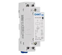 NCH8-20A 25A 40A 63A Modular AC household Mini Contactor 220V 230V 400V 1NO 1NC 2NO 2NC 4NO NCH8 2 4 Phase(NCH8-25A,4NO)