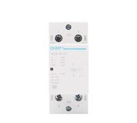 NCH8 AC contactor rail type household small single-phase 2P 4P 220V 230V 40A 63A 50HZ 60HZ 2NC 2NO 1NO1NC 4NO 2NO2NC(2P 40A 2NC)