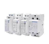 NCH8 Modular Mini AC Household Contactor 220V 230V 400V AC 20A 25A 40A 63A 1NO 1NC 2NO 2NC 4NO 2 Four Phase 1Pcs(NCH8-40,1NO1NC)