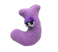 Nchdewui Alphabet Lore Plush Toy, Letters Educational Toys, Soft Alphabet Lore Stuffed Dolls, Cute Letter Plush Pillow for Birthday Christmas (J)