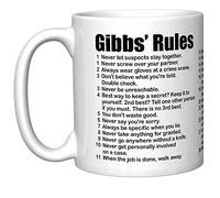 NCIS Gibbs' Rules Coffee Mug (Old Version)