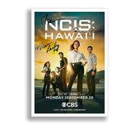 NCIS Hawaii Cast Signed Autograph A4 Poster Photo Print TV Show Season Series Framed Boxset Memorabilia Gift (A4 POSTER ONLY)