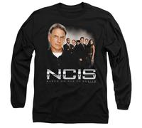 NCIS Investigators Mens Long Sleeve T Shirt, Black, Large