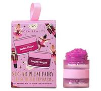 NCLA Beauty Sugar Plum Fairy Ornament Set Lip Scrub & Lip Balm Duo