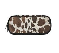 NCLSJFOV Animal Stripe Pen Bag with Zipper and Pen Slots Portable Stationery Organizer Office Travel Multi-Purpose Bag Large Pencil Case Pencil Pouch
