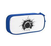 NCLSJFOV Astronaut Knocked Wall Out Pencil Case Pencil Pouch Marker Pen Case Portable Stationery Pencil Bag Cosmetic Bags Pouch pattern213