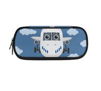 NCLSJFOV Cartoon Aircraft Pencil Organizer Bag Pencil Case for Girls 7-8 8-10 Kids Pencil Box for School 3Rd Grade 4Th Grade Primary School Pencil Pouch Children