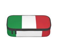 NCLSJFOV Italy Flag Print Pencil Case Pencil Bag Pouch,Portable Desigh,Women Travel Makeup Bag, Purse