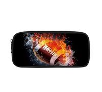 NCLSJFOV Rugby Pencil Case Large Capacity Pencil Pouch Pencil Bag Sport Pen Case Pen Pouch for Kids Pen Bag Pencil Pouches Boys Pencil Bags chool Pencil Case