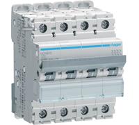 NCN425 MCB 4P C 25A Icn=10kA Icu=15kA