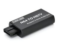 NCONCO Cable for N64 Game Console to HDMI, Game Console to HDMI, Compatible Converter Adapter for N64 / SNES / NGC with 3. 5 mm Audio Output