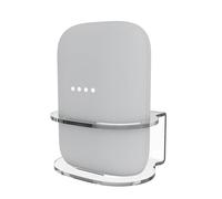 NCONCO Google Nest Audio Holder Wall Mount Holder Transparent Acrylic Bracket Table Top Organizer Rack Fit,with Integrated Cable Management,No Screws Required Speaker Accessories Rack