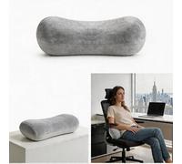 NCONCO Lumbar Support Pillow, Adjustable Memory Foam Cushion Ergonomic & Removable Cover for Lower Back Pain Relief for Car Seat Office Chair and Bed